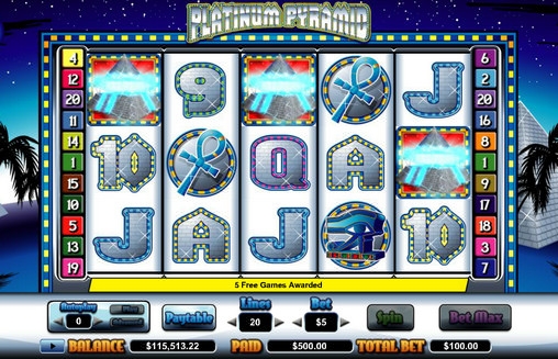 Platinum Pyramid (Платиновая пирамида) из раздела Игровые автоматы