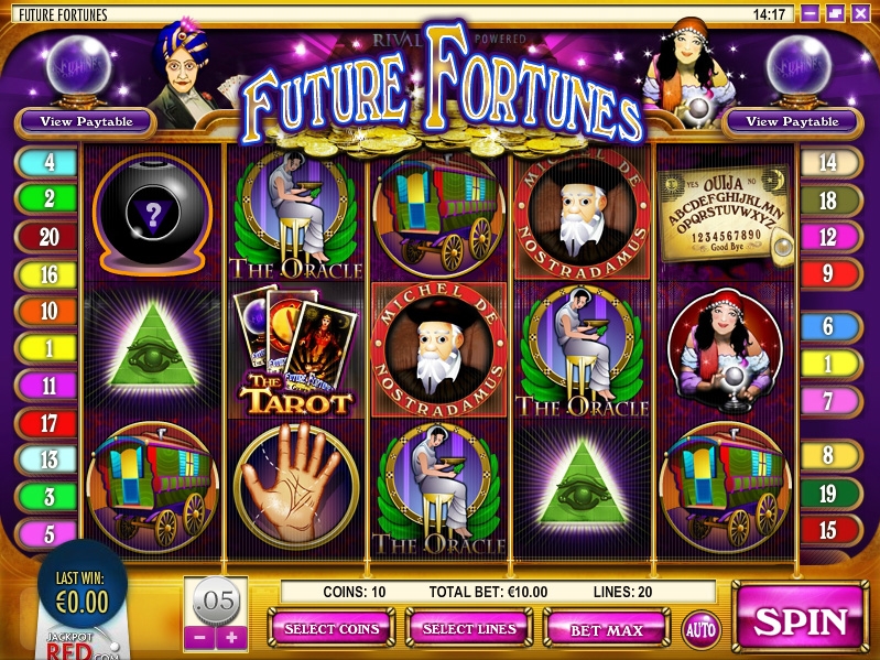 Future Fortunes (Предсказания будущего) из раздела Игровые автоматы