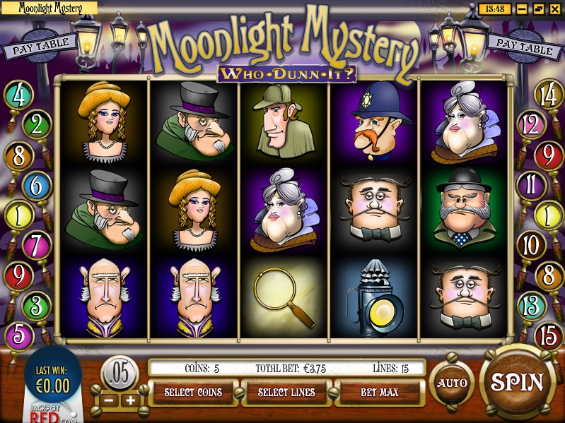 Moonlight Mystery (Тайна под луной) из раздела Игровые автоматы