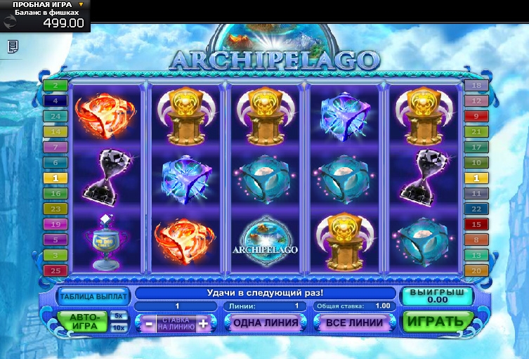 Archipelago (Архипелаг) из раздела Игровые автоматы
