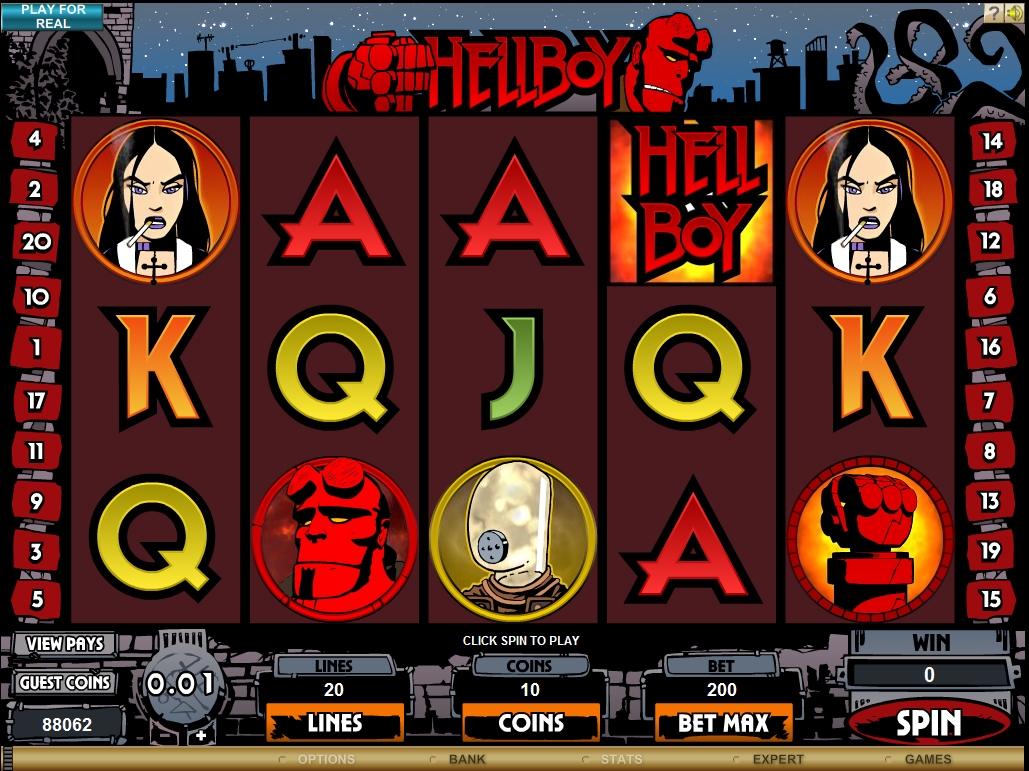 Hellboy (Хэллбой) из раздела Игровые автоматы