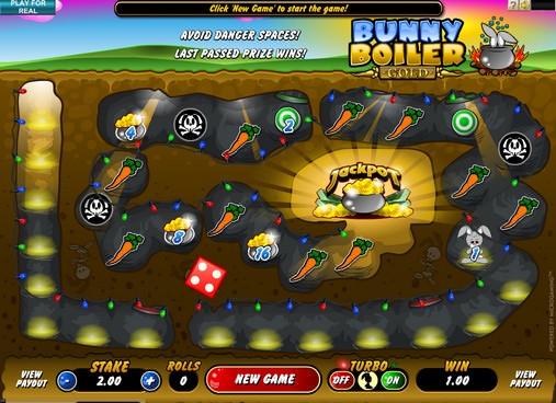 Bunny Boiler Gold (Кролик в котле – Золотая версия) из раздела Развлекательные игры