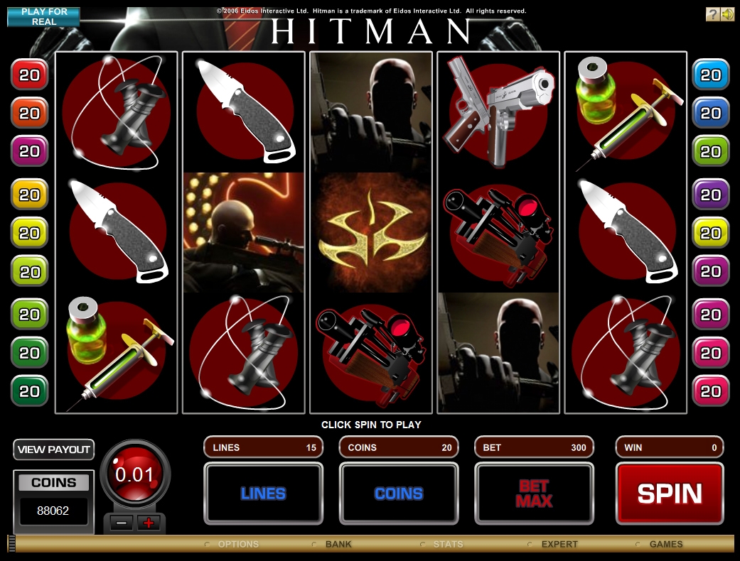 Hitman (Наемный убийца) из раздела Игровые автоматы