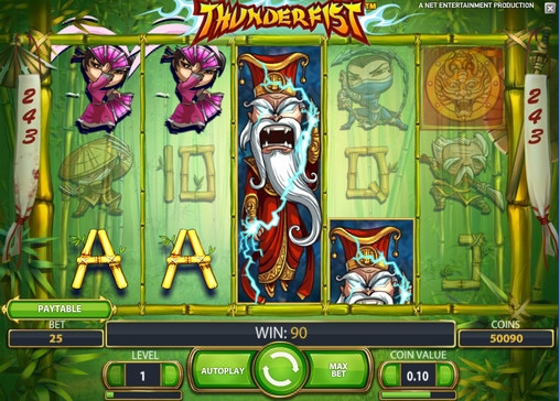 Thunderfist (Громовой кулак) из раздела Игровые автоматы
