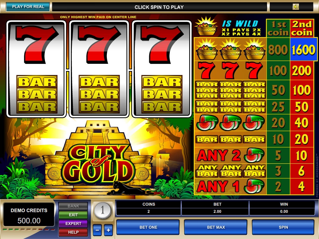 City of Gold (Город Золота) из раздела Игровые автоматы