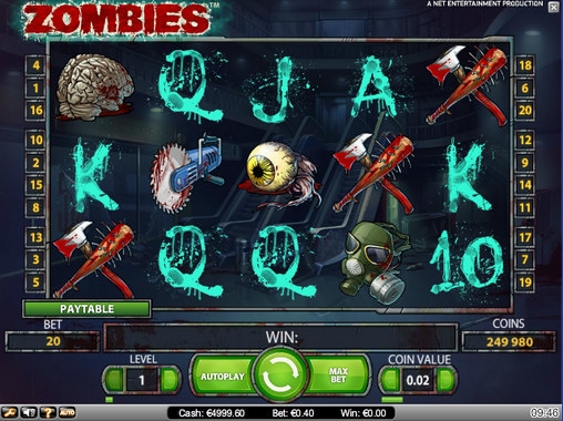 Zombies (Зомби) из раздела Игровые автоматы