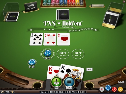 TXS Hold’em Professional Series (Техасский холдем – Профессиональная серия) из раздела Покер