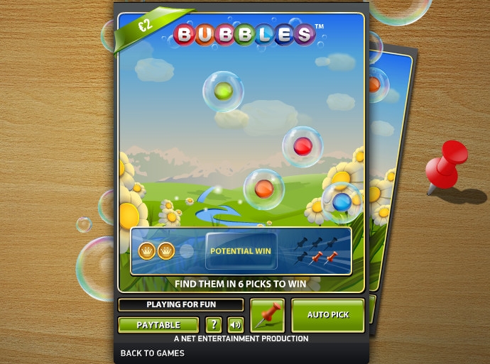 Bubbles (Пузыри) из раздела Развлекательные игры