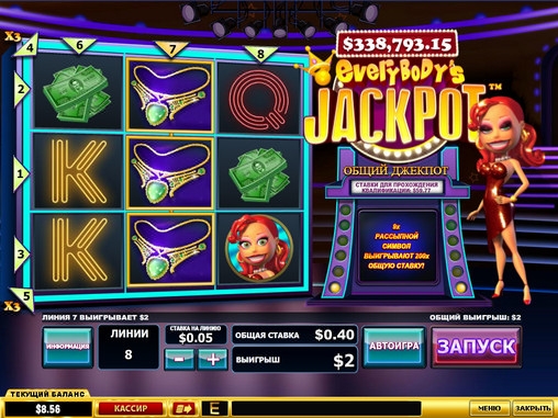 Everybody’s Jackpot (Джек-пот для каждого) из раздела Игровые автоматы