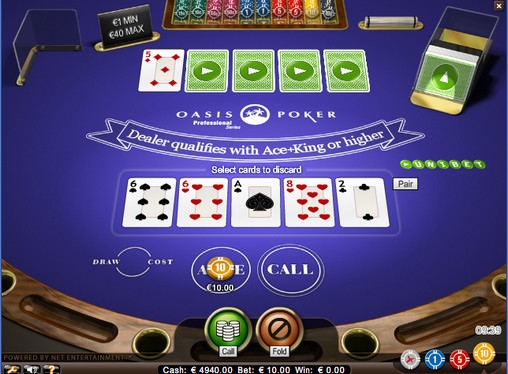 Oasis Poker Professional Series (Оазис покер – Профессиональная серия) из раздела Покер