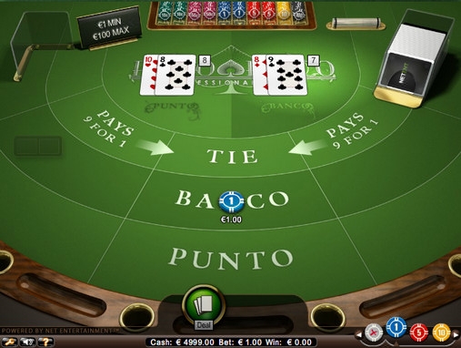 Punto Banco – Professional Series (Пунто банко – Профессиональная серия) из раздела Баккара