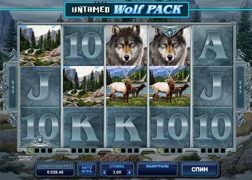Untamed Wolf Pack (Дикая волчья стая) из раздела Игровые автоматы