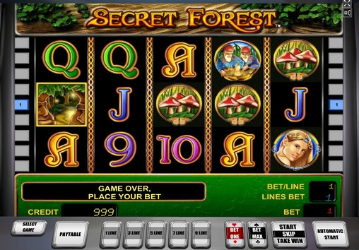 Secret Forest (Таинственный лес) из раздела Игровые автоматы