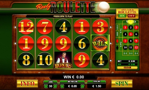 Reely Roulette (Барабанная рулетка) из раздела Игровые автоматы