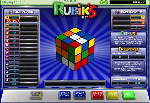 Rubik’s Slot (Слот Рубика) из раздела Игровые автоматы