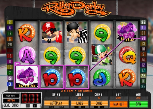 Roller Derby (Роллер-дерби) из раздела Игровые автоматы