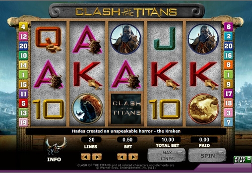 Clash of the Titans (Столкновение титанов) из раздела Игровые автоматы