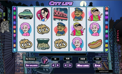 City Life (Городская жизнь) из раздела Игровые автоматы