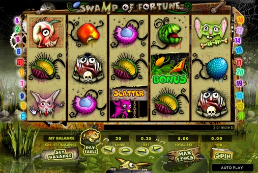 Swamp of Fortune (Болото удачи) из раздела Игровые автоматы