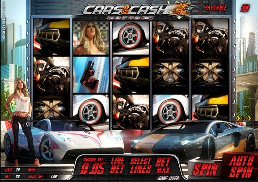 Cars & Cash (Машины и наличные) из раздела Игровые автоматы