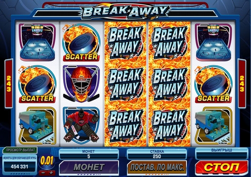 Break Away (Отрыв) из раздела Игровые автоматы