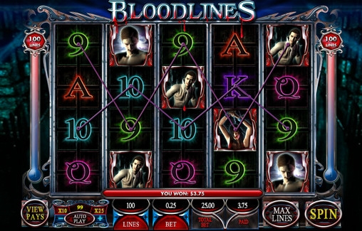 Bloodlines (Кровные линии) из раздела Игровые автоматы