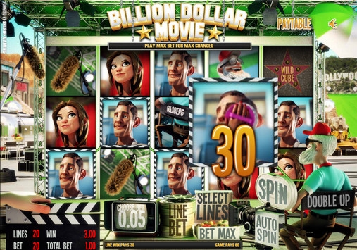 Billion Dollar Movie (Кино на миллиард долларов) из раздела Игровые автоматы
