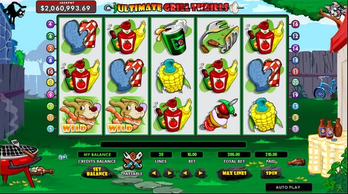 Ultimate Grill Thrill (Полный восторг от гриля) из раздела Игровые автоматы