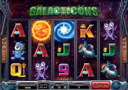Galacticons (Галактиконы) из раздела Игровые автоматы