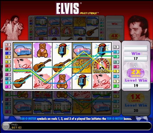 Elvis Multi-Strike (Элвис - Множественные запуски) из раздела Игровые автоматы