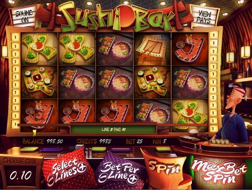 Sushi Bar (Суши-бар) из раздела Игровые автоматы