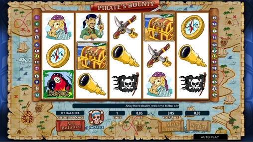 Pirate’s Bounty (Пиратское вознаграждение) из раздела Игровые автоматы