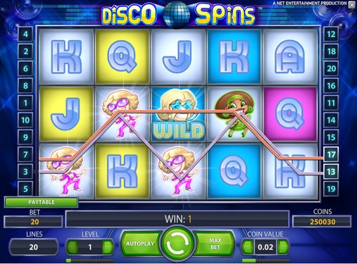 Disco Spins (Диско-спины) из раздела Игровые автоматы