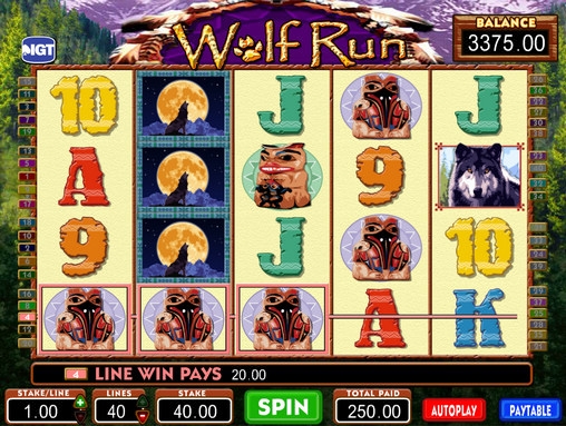 Wolf Run (Выводок волков) из раздела Игровые автоматы
