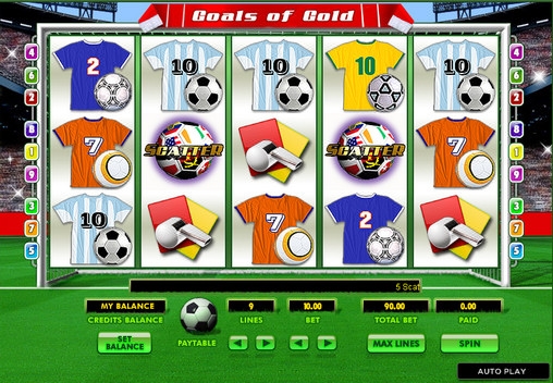 Goals of Gold (Голы на вес золота) из раздела Игровые автоматы