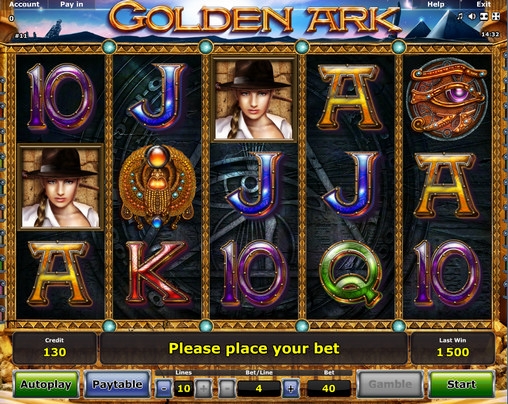 Golden Ark (Золотой ковчег) из раздела Игровые автоматы