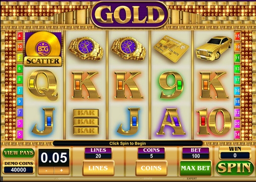 Golden  (Золото) из раздела Игровые автоматы