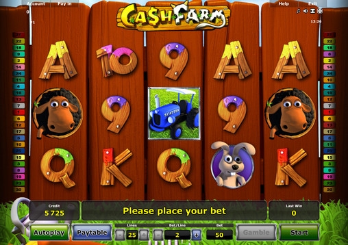 Cash Farm (Денежная ферма) из раздела Игровые автоматы