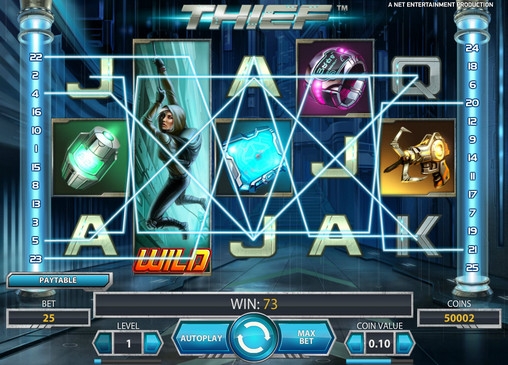 Thief (Воровка) из раздела Игровые автоматы