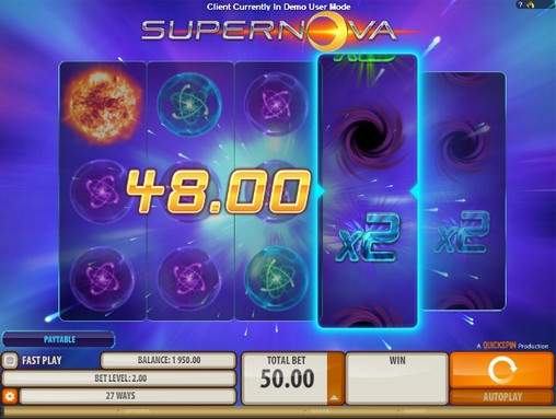 Supernova (Сверхновая звезда) из раздела Игровые автоматы