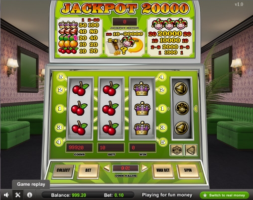 Jackpot 20 000 (Джек-пот 20 000) из раздела Игровые автоматы