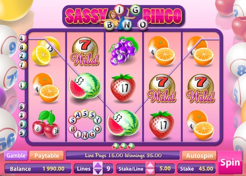 Sassy Bingo (Дерзкое бинго) из раздела Игровые автоматы