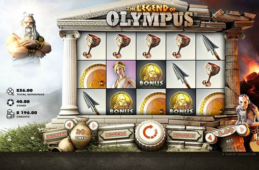 The Legend of Olympus (Легенда Олимпа) из раздела Игровые автоматы