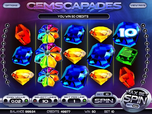 Gemscapades (Самоцветы) из раздела Игровые автоматы