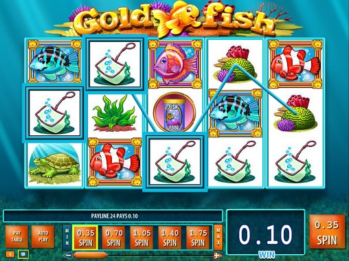 Gold Fish (Золотая рыбка) из раздела Игровые автоматы