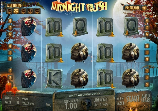 Midnight Rush (Полуночная суета) из раздела Игровые автоматы