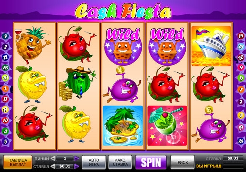 Cash Fiesta ( Денежная фиеста) из раздела Игровые автоматы