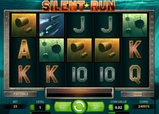 Silent Run (Бесшумный рейс) из раздела Игровые автоматы
