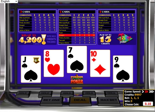 Joker Poker Pyramid (Джокер покер - Пирамида) из раздела Видео покер