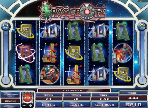 Spacebotz (Космоботы) из раздела Игровые автоматы